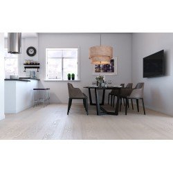 ПАРКЕТНАЯ ДОСКА ЯСЕНЬ RICOTTA MATT (POLARWOOD)