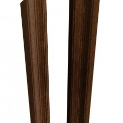 ШТАКЕТНИК "М-ОБРАЗНЫЙ РИФЛЕНЫЙ" 112мм PRINTECH ДВУСТОРОННИЙ