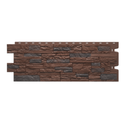 ФАСАДНАЯ ПАНЕЛЬ STEIN ТЕМНЫЙ ОРЕХ PREMIUM 1,196*0,426 (DOCKE)