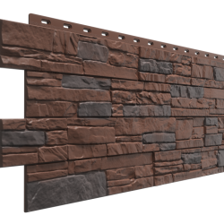 ФАСАДНАЯ ПАНЕЛЬ STEIN ТЕМНЫЙ ОРЕХ PREMIUM 1,196*0,426 (DOCKE)