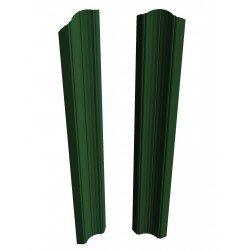 ШТАКЕТНИК "М-ОБРАЗНЫЙ РИФЛЕНЫЙ" 96мм ГЛЯНЕЦ ОДНОСТОРОННИЙ