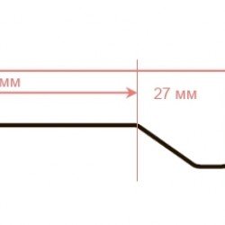 Сайдинг МИМОЗА корабельный брус 3,0*0,203м (Техно-Николь)