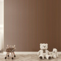 СТЕНОВАЯ ПАНЕЛЬ РЕЕЧНАЯ МДФ TERRACOTA НА ВОЙЛОКЕ 2,7м (STELLA)