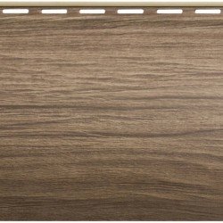 САЙДИНГ БЛОК-ХАУС ЛЮКС ОРЕХ ВН-01 3100х202мм АЛЬТА-ПРОФИЛЬ