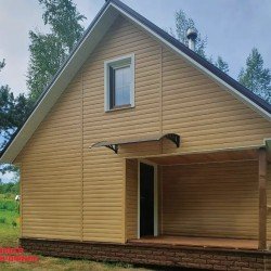 САЙДИНГ БЛОК-ХАУС ЛЮКС БУК ВН-03 3000х222мм АЛЬТА-ПРОФИЛЬ