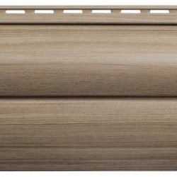 САЙДИНГ БЛОК-ХАУС ЛЮКС ОРЕХ ВН-03 3000х222мм АЛЬТА-ПРОФИЛЬ