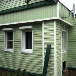 Сайдинг SLIM САЛАТОВЫЙ 3.0*0.203 GrandLine