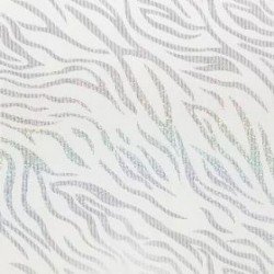 ПАНЕЛЬ ПВХ БЕЛЫЙ ЗЕБРАНО 2,5м. (ДЕКОРУСТ)