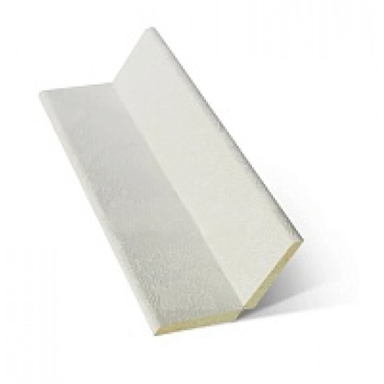 СКЛАДНОЙ УГОЛ МДФ БЕТОН БЕЛЫЙ 2,7м (WANDERPLAST)