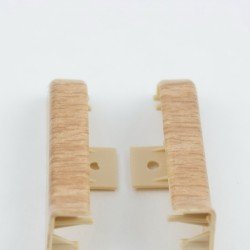 ЗАГЛУШКА ДЛЯ ПЛИНТУСА №130 БУК БЛАГОРОДНЫЙ (RICO LEO) КОМПЛЕКТ ПРАВАЯ-ЛЕВАЯ