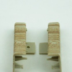 ЗАГЛУШКА ДЛЯ ПЛИНТУСА №173 ДУБ БЕЛЕННЫЙ (RICO LEO) КОМПЛЕКТ ПРАВАЯ-ЛЕВАЯ