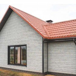 Сайдинг ВИНТАЖ ПЕПЕЛ «ХОКЛА» 0,25*2,0м (U-Plast)