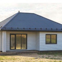 Сайдинг КВАРЦИТ СВЕТЛО-СЕРЫЙ «Стоун хаус» 0,25*2,0м (U-Plast)