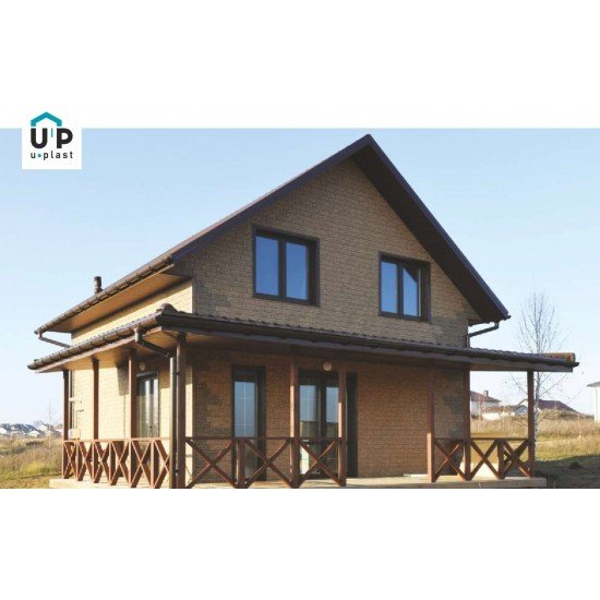 ФАСАДНАЯ ПАНЕЛЬ СЛАНЕЦ БЕЖЕВЫЙ 2000х225мм СТОУН-ХАУС Ю-ПЛАСТ