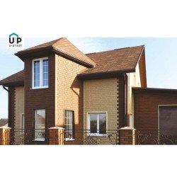 Сайдинг Камень Жженый «Стоун хаус» 0,225*3,025м (U-Plast)