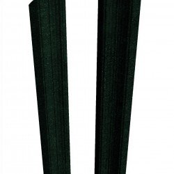 ШТАКЕТНИК "М-ОБРАЗНЫЙ РИФЛЕНЫЙ" 121мм МАТОВЫЙ ДВУСТОРОННИЙ