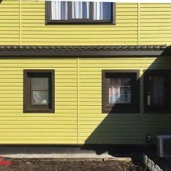 Акриловый сайдинг ОЛИВКОВЫЙ 3,66*0,23м КАНАДА ПЛЮС ПРЕМИУМ