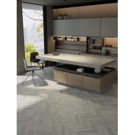 Ламинат "LARGE" ДУБ КЕСТИНКОРТ ПЕПЕЛ 33кл V4-фаска 8мм (EGGER-РФ)