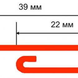 ФИНИШНЫЙ ПРОФИЛЬ АКАЦИЯ 3,0м (Техно-Николь)