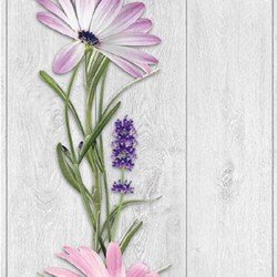 ПАНЕЛЬ ПВХ ГОРНАЯ ЛАВАНДА 2,5м. (ДЕКОРУСТ)