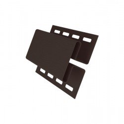 H Профиль КОРИЧНЕВЫЙ для сайдинга GrandLine 3,0м