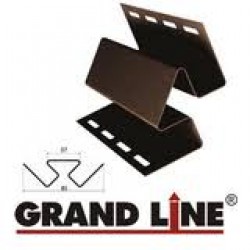 Угол внутренний для сайдинга Коричневый GrandLine 3,0м
