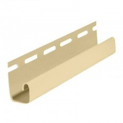 J-планка ВАНИЛЬНАЯ для сайдинга 3,05 м. (U-Plast)