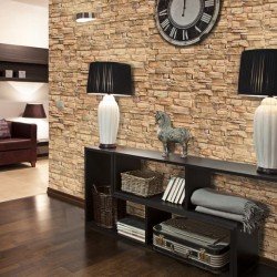 ПАНЕЛЬ ПВХ КАМЕНЬ-1 2,5м. (ДЕКОРУСТ)