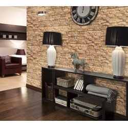 ПАНЕЛЬ ПВХ КАМЕНЬ-1 2,5м. (ДЕКОРУСТ)