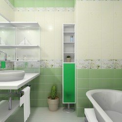 ПАНЕЛЬ ПВХ КАПЛИ РОСЫ ЗЕЛЕНЬ 2,7м (КРОНОПЛАСТ-UNIQUE)