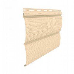 Сайдинг «БЛОК-ХАУС» КОФЕ С МОЛОКОМ 0,23*3,05м (U-Plast)