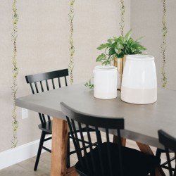 ПАНЕЛЬ ПВХ ЛЁН НАТУРАЛЬНЫЙ 2,5м. (ДЕКОРУСТ)