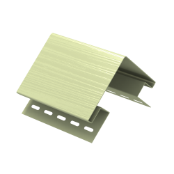 Наружный угол ЗЕЛЕНЫЙ для сайдинга 3,05 м. (U-Plast)