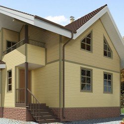 Виниловый сайдинг САНРАЙЗ 3,0*0,205м АЛЯСКА