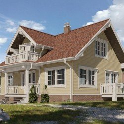 Cайдинг СВЕТЛЫЙ КЛЕН D4.5D 3,6*0,232м DOCKE PREMIUM