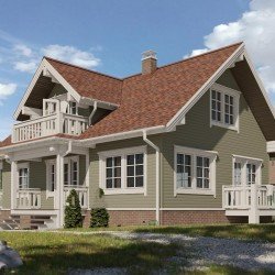 Cайдинг ПИХТА D4.5D 3,6*0,232м DOCKE PREMIUM