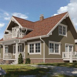 Cайдинг СОСНА D4.5D 3,6*0,232м DOCKE PREMIUM