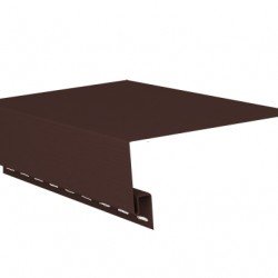 Приоконная планка ТЕМНЫЙ ДУБ для сайдинга GrandLine 3,0м