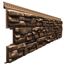 ФАСАДНАЯ ПАНЕЛЬ ROCKY КЕДРОВЫЙ ОРЕХ LUX 1,787*0,285 (DOCKE)