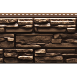 ФАСАДНАЯ ПАНЕЛЬ ROCKY КЕДРОВЫЙ ОРЕХ LUX 1,787*0,285 (DOCKE)