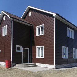 Сайдинг SLIM ТЕМНЫЙ ДУБ АКРИЛ 3.0*0.203 GrandLine