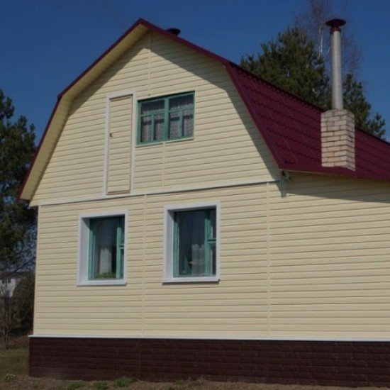 Сайдинг КРЕМОВЫЙ 0,23*3,05м (U-Plast)