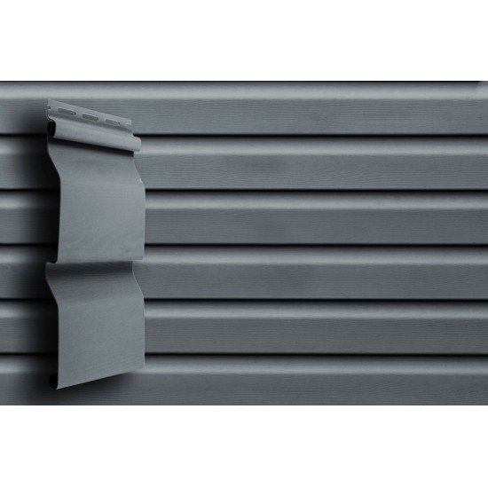 Сайдинг SLIM ГРАФИТ АКРИЛ 3.0*0.203 GrandLine