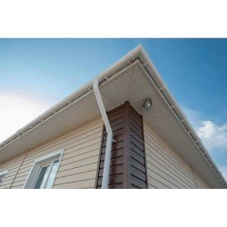 Соффит Белый ЧАСТИЧНО ПЕРФОРИРОВАННЫЙ 0,3*3,0м (U-Plast)