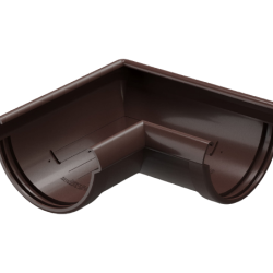 УГОЛ ЖЕЛОБА 90гр ПВХ D141 (DÖCKE LUX)