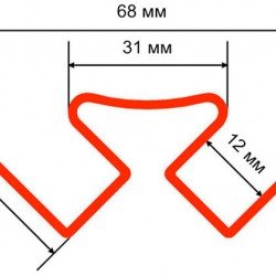 УГОЛ ВНУТРЕННИЙ ЖАСМИН 3,0м (Техно-Николь ОПТИМА)